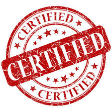 Certified badge